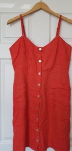 Cynthia Rowley 100% linen dress